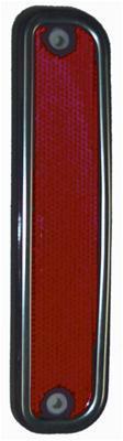 Goodmark side marker red w/ chrome trim rear chevy gmc c/k pickup ea