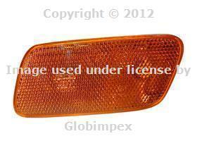 Mercedes w210 front left turn signal light genuine oem new + 1 year warranty