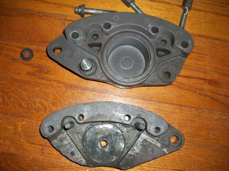 Two harley davidson banana brake caliper shovelhead