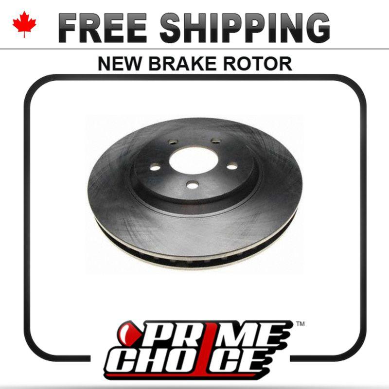 1 premium new disc brake rotor for front fits left driver / right passenger side