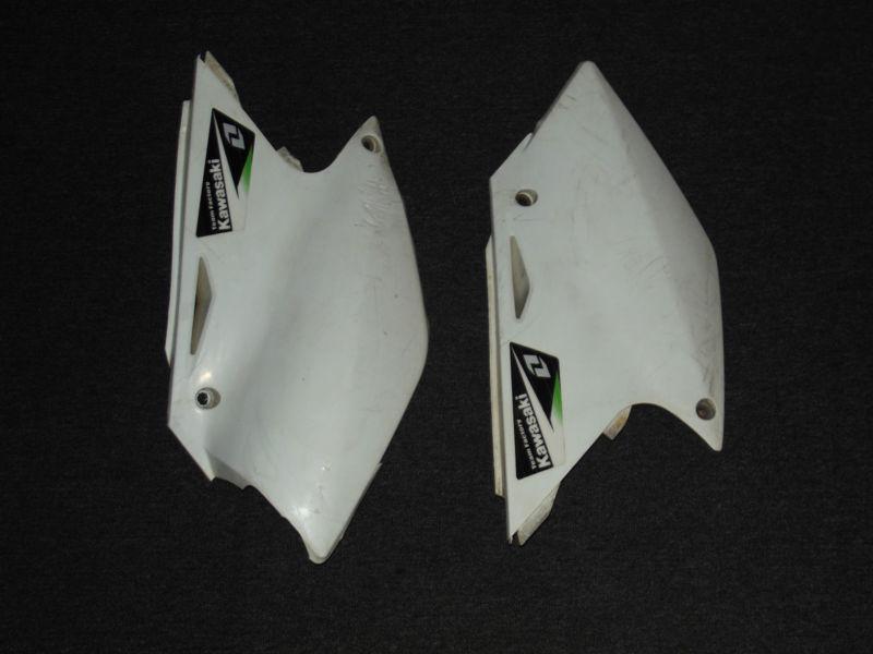 Kawasaki kx250f kx 250f 4 stroke left right side panel panels 2004 2005