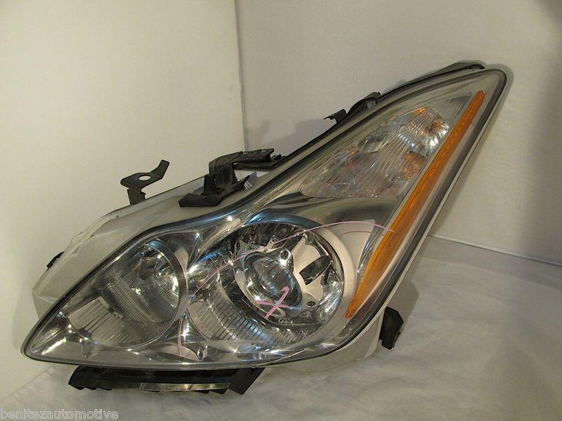 08 09 10 11 12 infiniti g37 coupe oem headlight hid xenon left driver 2dr g 37