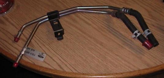 Nos 1993-96 lincoln mark power steering hose--return