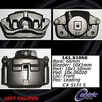 Centric parts 142.61060 front left rebuilt caliper with pad