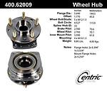 Centric parts 400.62009e front hub assembly