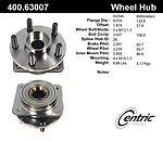 Centric parts 400.63007 front hub assembly