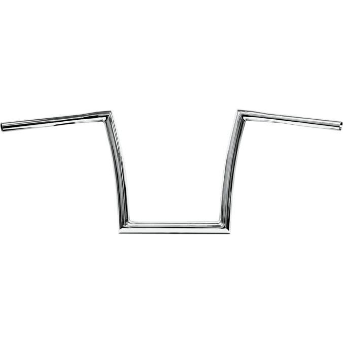 Todd's cycle 0601-1539 1-1/4" strip handlebars 12" chrome 08-13 fxdf; 10-13fxdwg