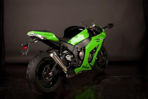 Kawasaki zx10r 11-13 speedpro exhaust motogp megacone slipon can muffler