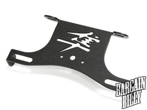 Suzuki hayabusa 1300 fender eliminator black logo plate holder (2008-2012)