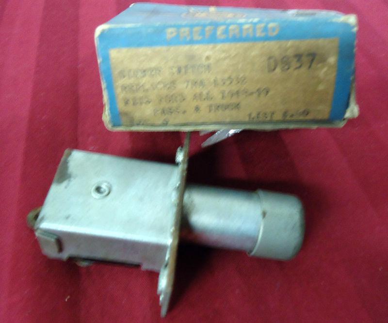 1948-1949 ford preferred dimmer switch ds37