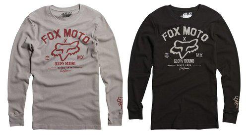 Fox racing mens knowhere long sleeve thermal t-shirt 2013