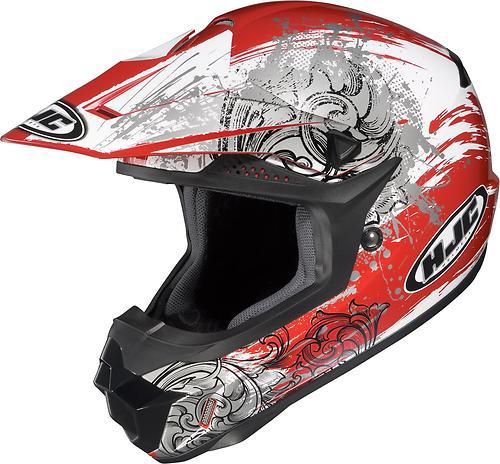 New hjc cl-x6 kozmos offroad/motocross adult helmet,mc-1 red/white/black,2xl/xxl