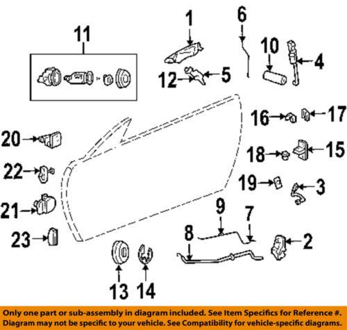 Chrysler oem 4658467ab door-check