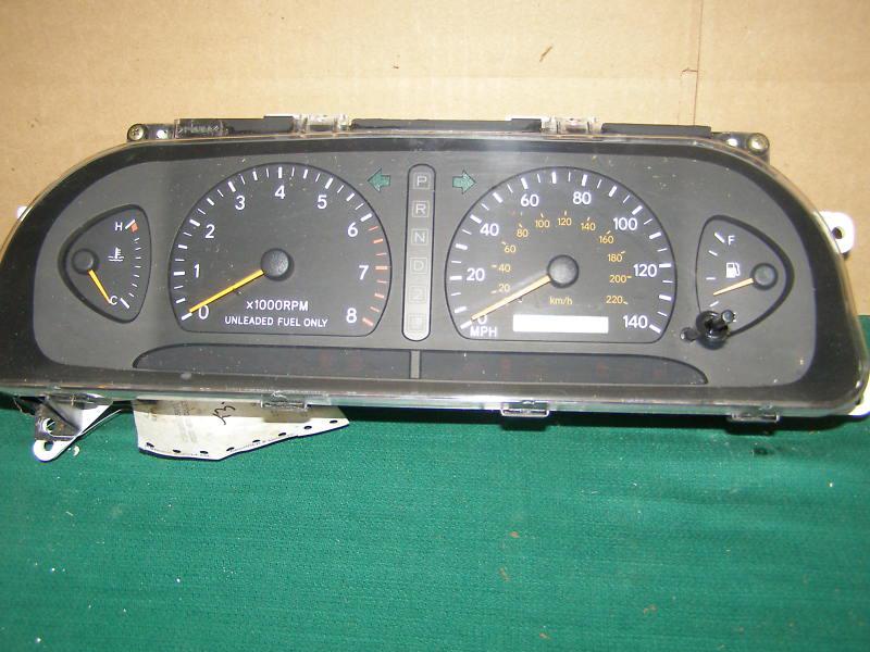 1998 1999 toyota avalon speedometer cluster   