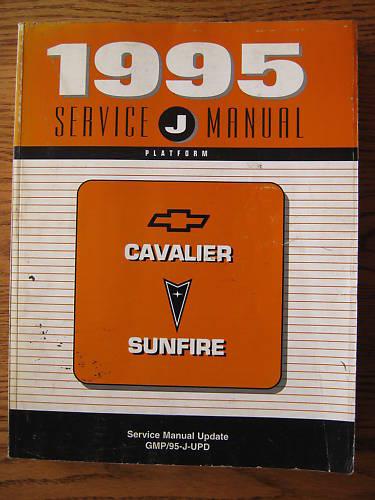 1995 cavalier & sunfire j  platform service manual original very good cond