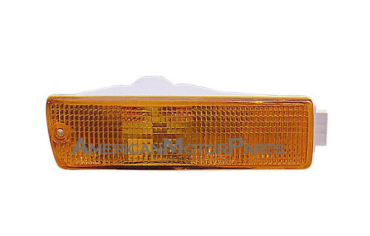 Passenger side replacement bumper park turn signal light 90-92 volkswagen jetta