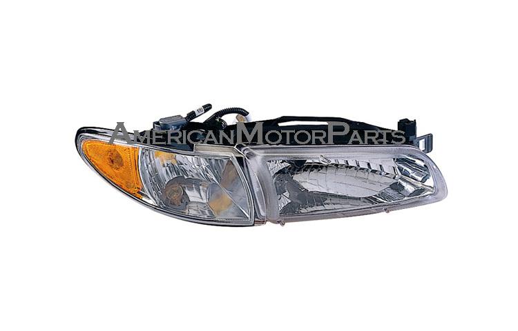 Passenger side replacement headlight w/ corner lamp 97-03 pontiac grad prix