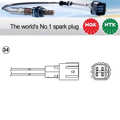 1x ngk ntk oxygen o2 lambda sensor  oza384-e32 oza384e32 (0133)