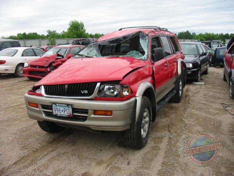 Rear axle montero sport 6170 97 assy rear 4.63 non-locking