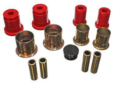 Energy suspension control arm bushings front polyurethane red ford mustang kit