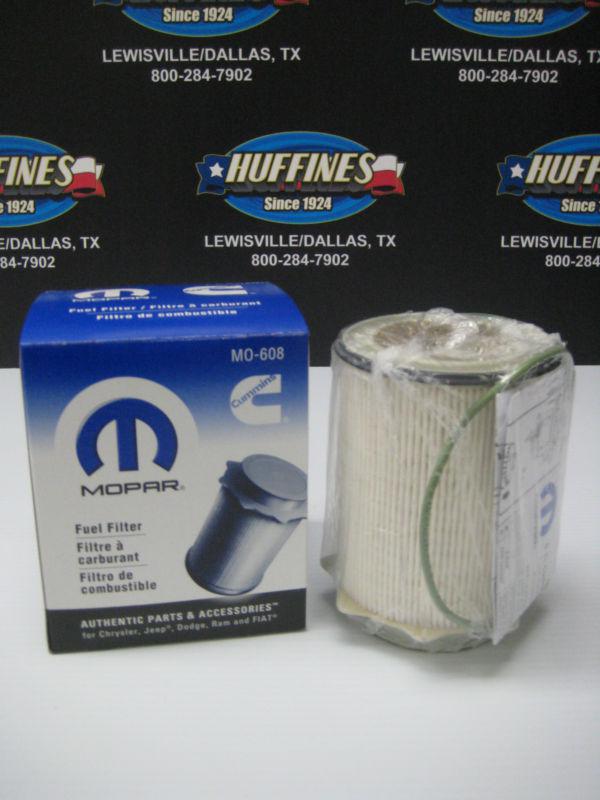 New o.e.m. mopar 10-12 cummins dodge ram 2500 3500 4500 6.7l diesel fuel filter