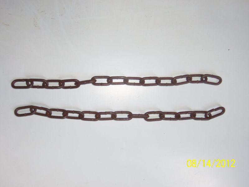 1938-1952 ford pickup tail gate chains ( pr )tgc3852