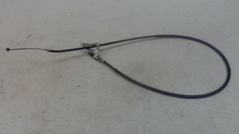 1980-83 yamaha xj650 maxim clutch cable and bracket ym237