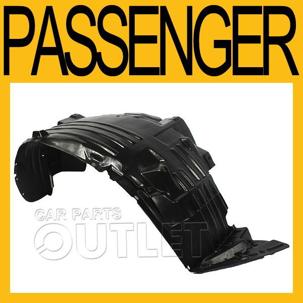 04-09 nissan ttian right fender liner splash shield r/h