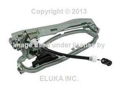 Bmw genuine outside door handle carrier rear left e53 51 22 8 243 635