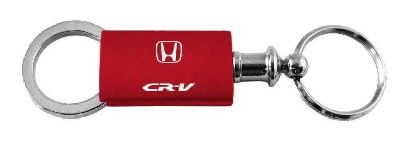 Honda cr-v crv red valet metal key chain ring tag key fob logo lanyard