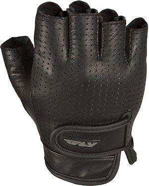 Fly racing half-n-half perforated gloves