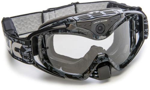 Liquid image torque series hd video goggles black/clear lens