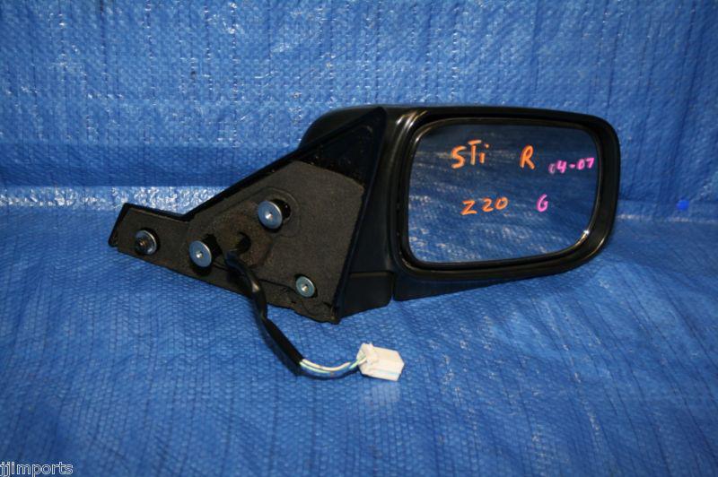 04 05 06 07 subaru impreza wrx sti oem passenger door right mirror gdb gd7