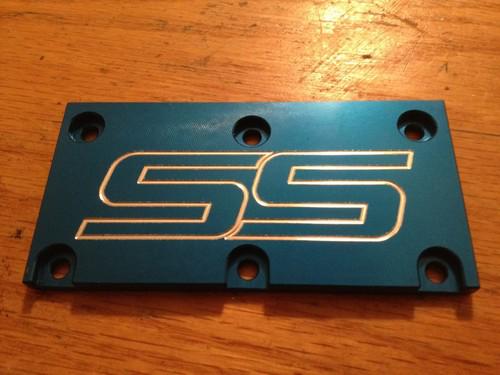 Ss lt1 tpi throttle body cover plate camaro z28 slp 