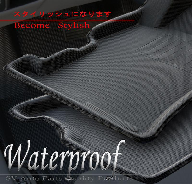 07-12 lexus es350 xv40 heavy duty rubber floor mats liners water-resistant tray