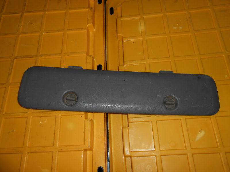 97 01 honda crv cr-v cr v rear tail gate trunk lid cover bezel trim gray a36