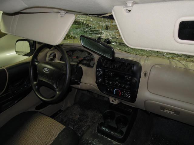 2003 ford ranger sunvisor lh driver tan 2039797