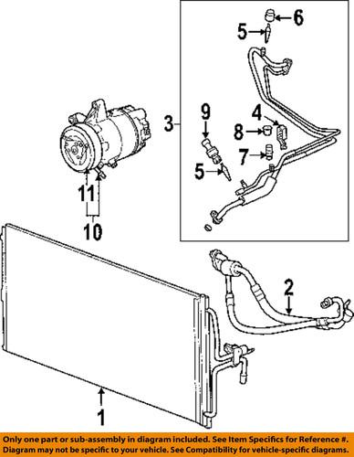 Gm oem 89019341 a/c compressor