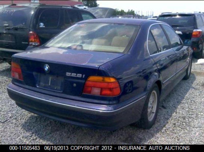 98 bmw 528i lr left rear passenger vent window 