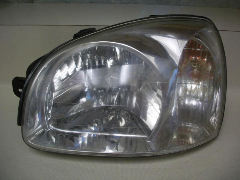 Hyundai santa fe 03 04 05 06 headlight factory oem lh genuine w free shipping