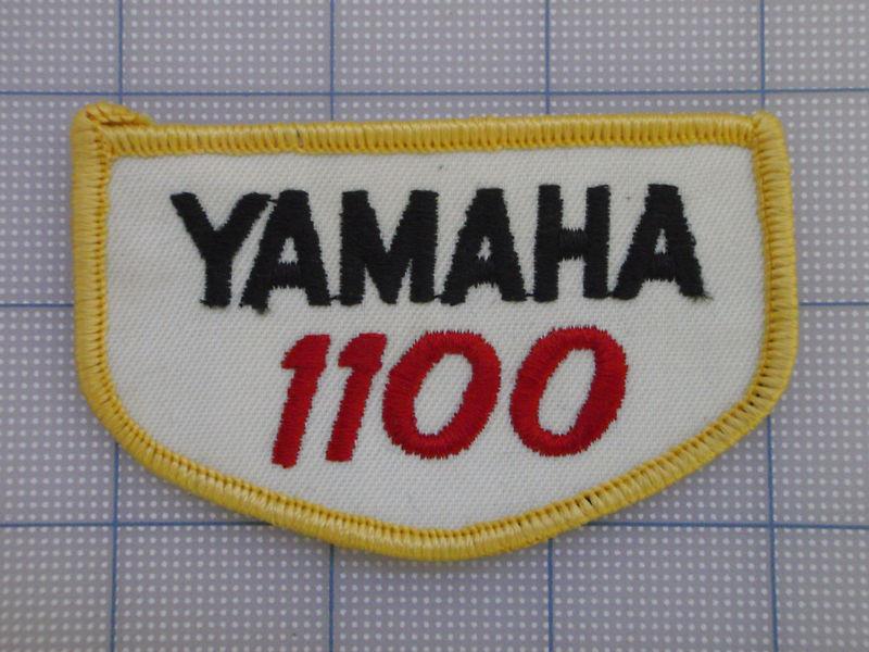 Vintage yamaha  patch 70s-80s biker motorcycle motocross birtbike yamaha 1100