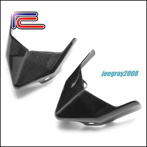 Rc carbon fiber exhaust shields kawasaki z1000 sx ninja 1000 abs 10 11 12 13