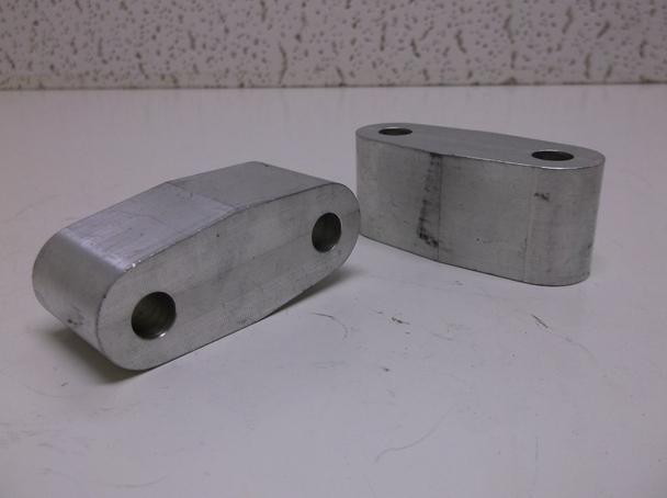 Pair of forward control spacers for custom choppers - new!!!