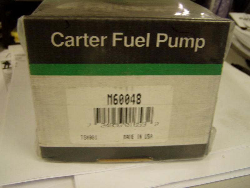 Carter fuel pump - p/n m60048 - 4ea - new