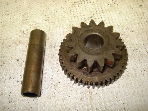 80 honda cb900c cb900 cb 900 starter idler gear + shaft