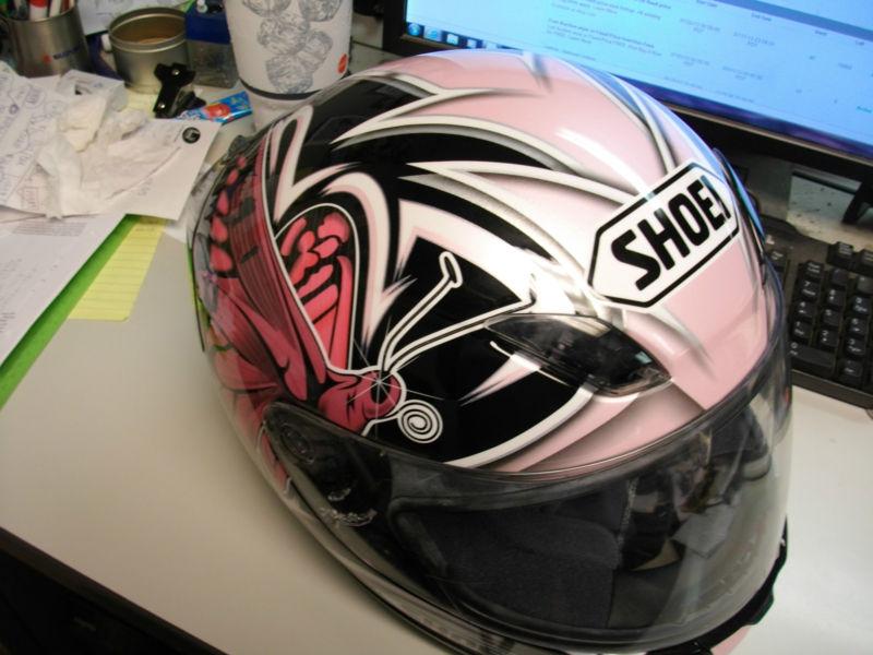 New shoei motorcycle helmet rf-1000 flutter pink size x-small