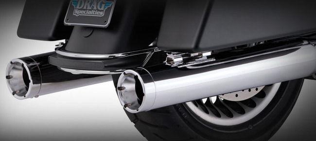 Vance & hines 16773 monster rounds mufflers chrome - 95-14 harley touring