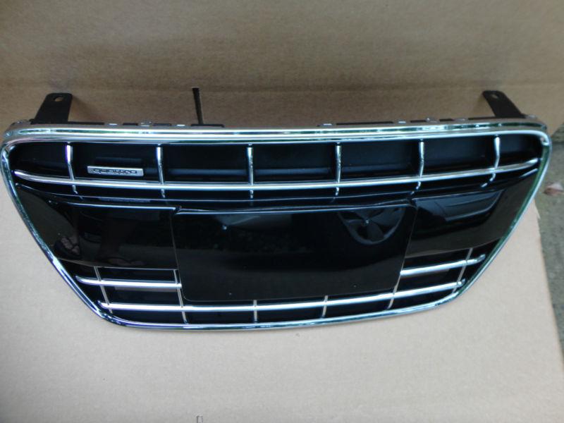 Audi r8 grille grill assembely trim with liscence plate oem