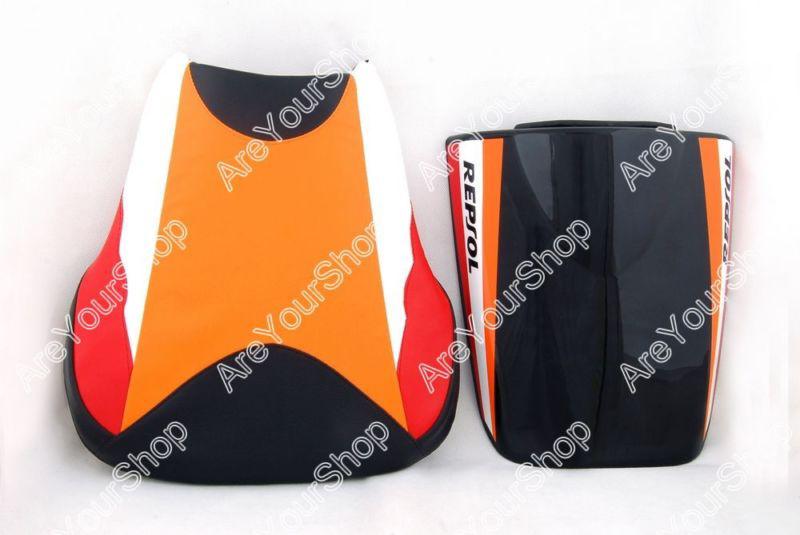 Seat set front leather rider rear cover cbr 600rr 2005-2006