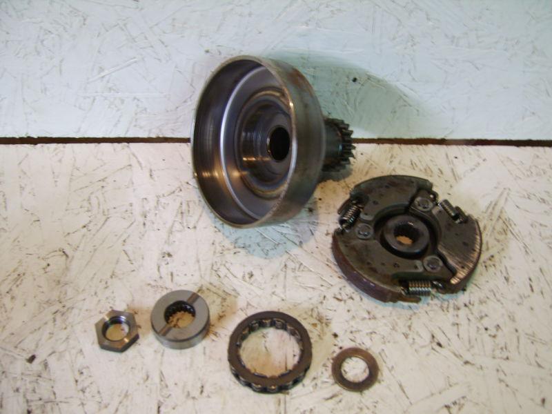 2003 suzuki lt 160 quad runner wheeler auto clutch with drum shoes please read 